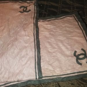 Chanel cashmere scarf